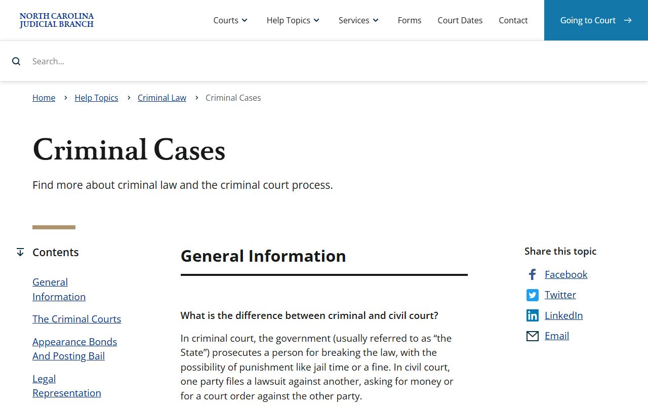 Ashe County criminal court records criminal cases help topic